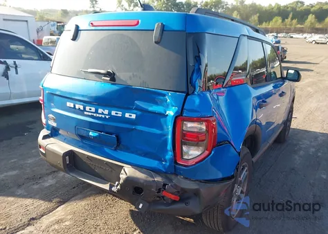 2025 Ford Bronco Sport Big Bend z USA, uszkodzony, nr VIN 3FMCR9BN6SRE51531